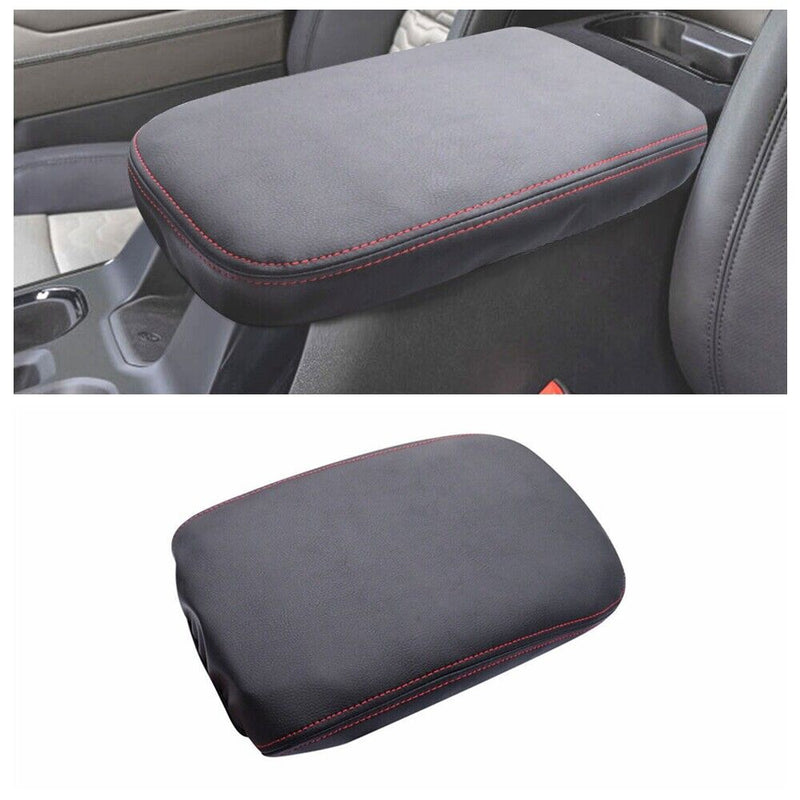 Center Console Leather Armrest Box Protector Cover for Chevy Colorado 2015-2022
