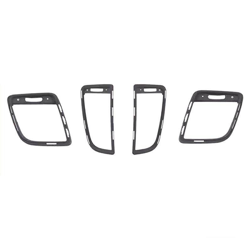 WXZOS Front Dashboard Air Vent Frame Bezel Trim for Porsche Panamera (970) 2010-2016