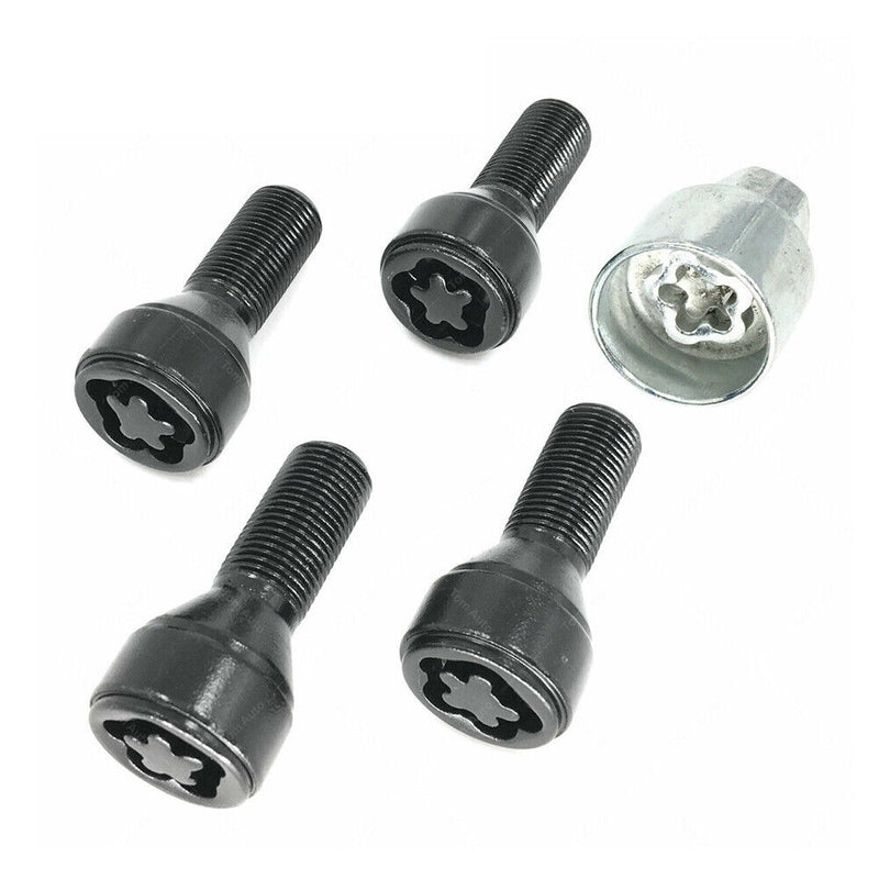 M14 x 1.25 Aluminum Wheel Bolts Lock Screw 36136792851 For BMW X3 4 X5 X6 3 5 7'