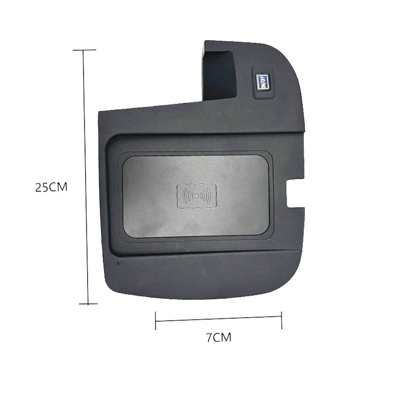 WXZOS Center Console Wireless Fast Charging Pad for Nissan Frontier 2022