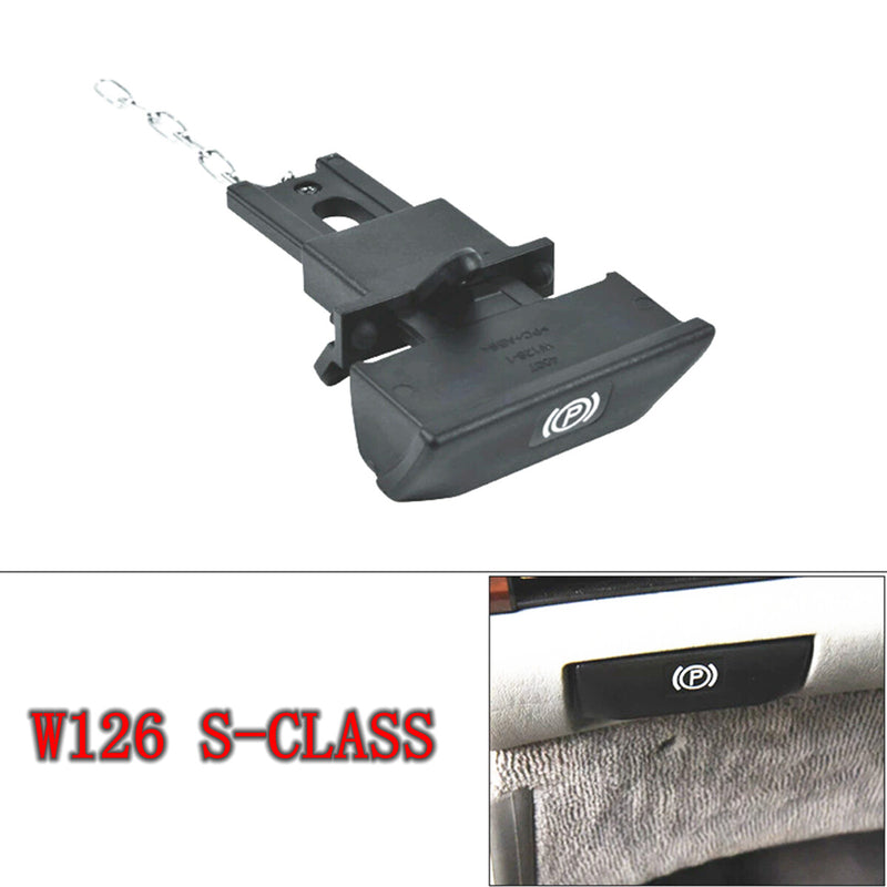 WXZOS HandBrake Switch Release Handle w/Bracket for Mercedes W126 S-Class 1979-1991