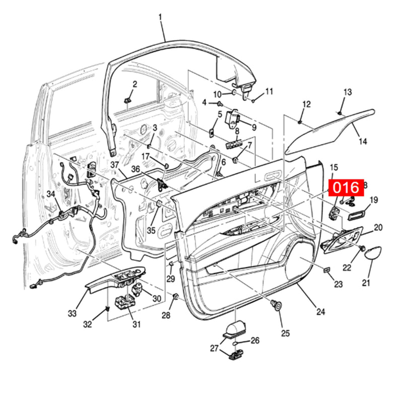 WXZOS Front Left Door Power Lock Switch Button for Cadillac ATS 2013-2018