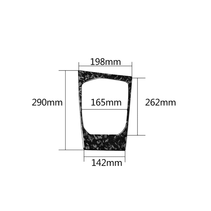 WXZOS Genuine Carbon Fiber Gear Shift Lever Panel Trim for BMW G20 3series 2020-2022