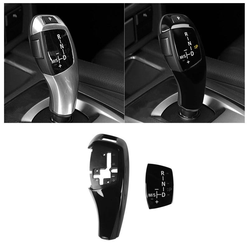 WXZOS  AT Floor Gear Shift Shifter Cover Repair Kit for BMW E60 E61 5Series 2006-2009
