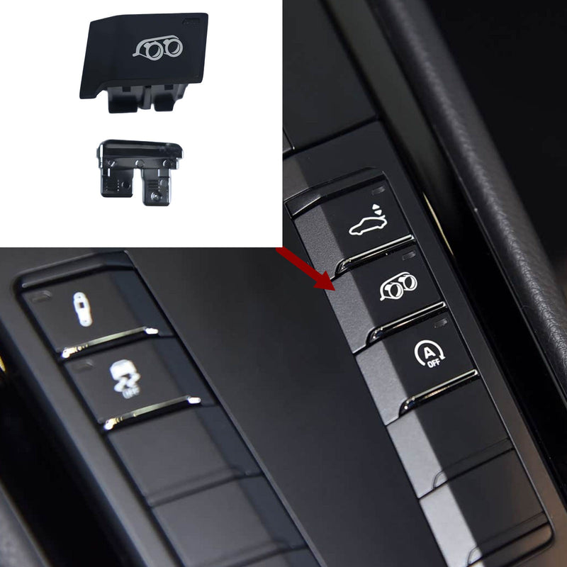WXZOS Center Console Sports Exhaust Button for Porsche 718 Boxster (982) 2017-2023
