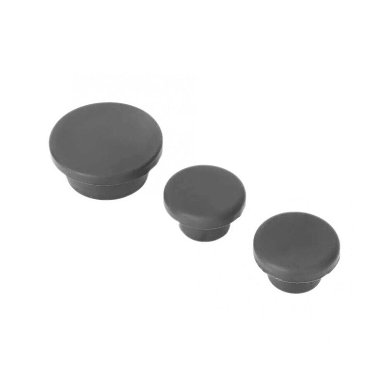 3PCS Rubber Tailgate Plug Set for Jeep 2007-2017 Wrangler JK Spare Tire Carrier