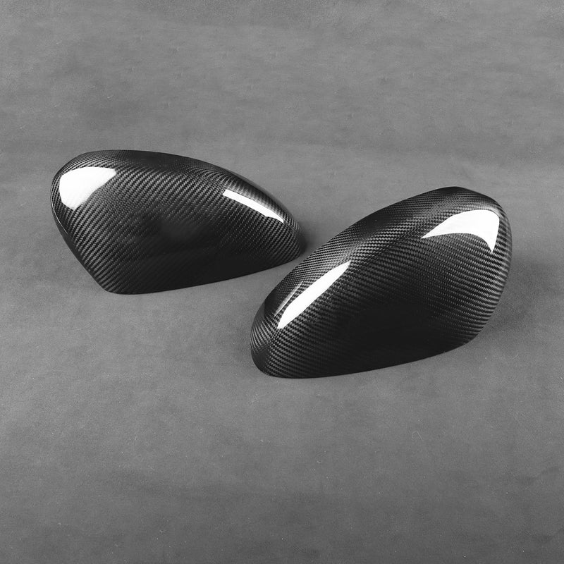 WXZOS Genuine Carbon Fiber Wing Mirror Trim for Ford Escape 2020-2023
