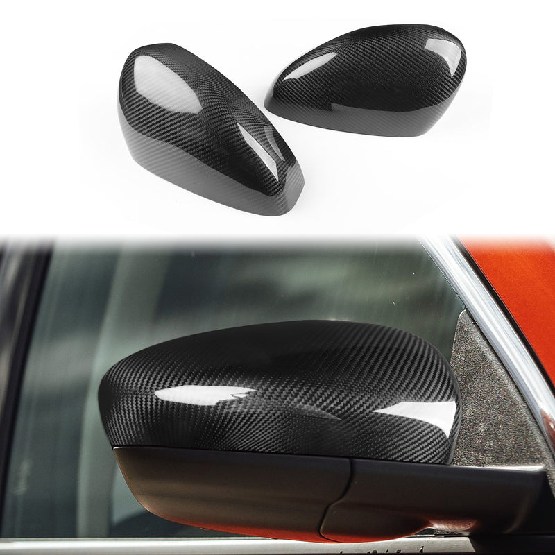 WXZOS Genuine Carbon Fiber Wing Mirror Trim for Ford Escape 2020-2023