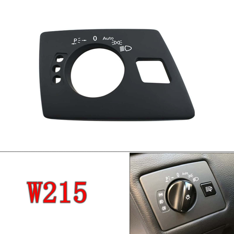 WXZOS  Headlight Switch Cover Panel Bezel for Mercedes-Benz W215 CL-Class 2000-2006