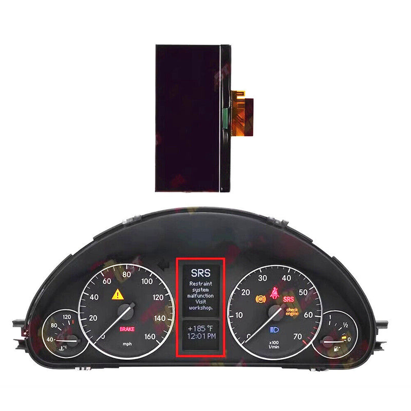 Schermo cruscotto display LCD quadro strumenti per Benz 2001-2004 W203 classe C