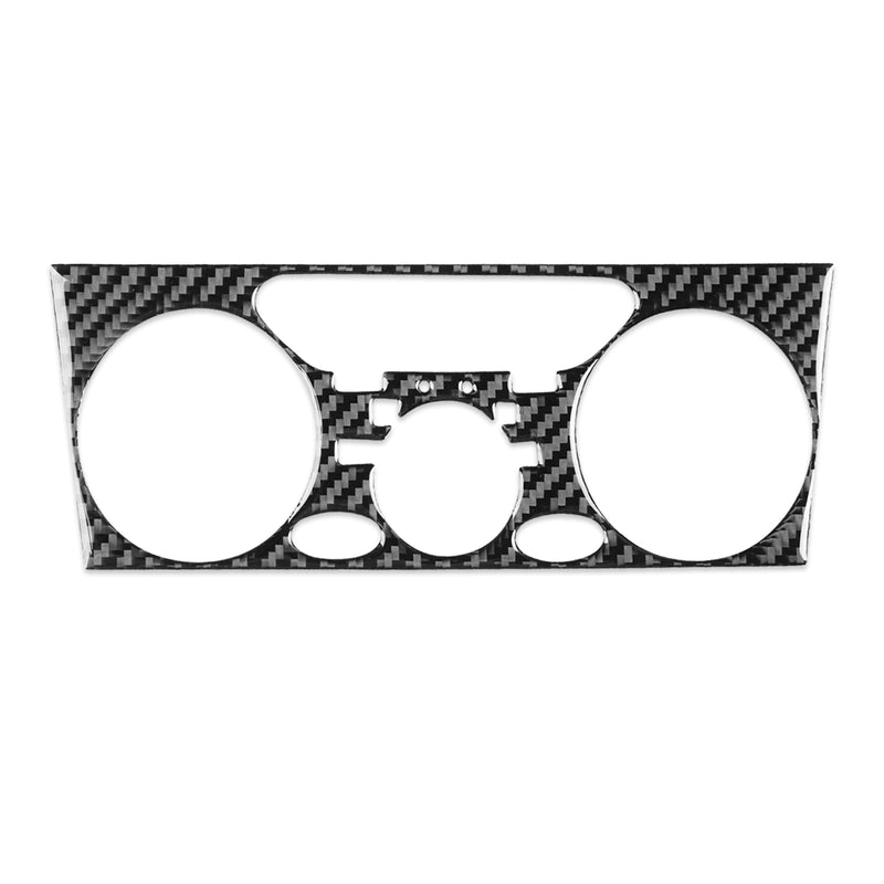WXZOS Genuine Carbon Fiber A/C Heater Control Panel Trim for Toyota Celica 2000-2005