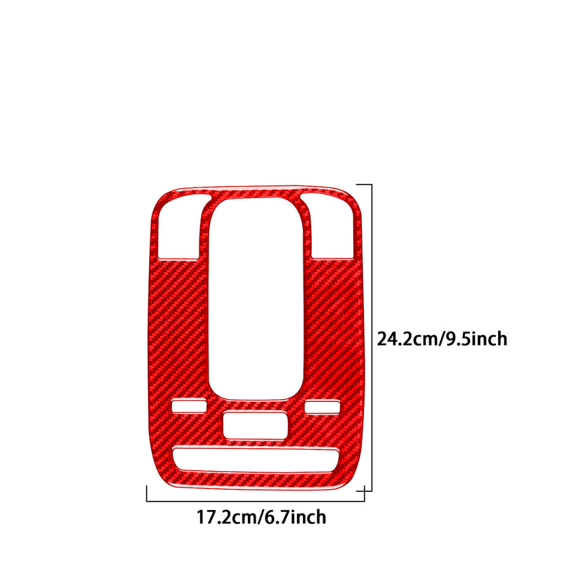 WXZOS Genuine Carbon Fiber Overhead Reading Lamp Trim for Benz W206 C-class 2022-2024
