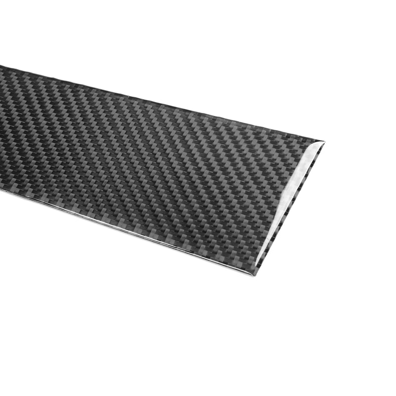 WXZOS Genuine Carbon Fiber Roof Side Rails Trim for Chevrolet Corvette C8 2020-2024