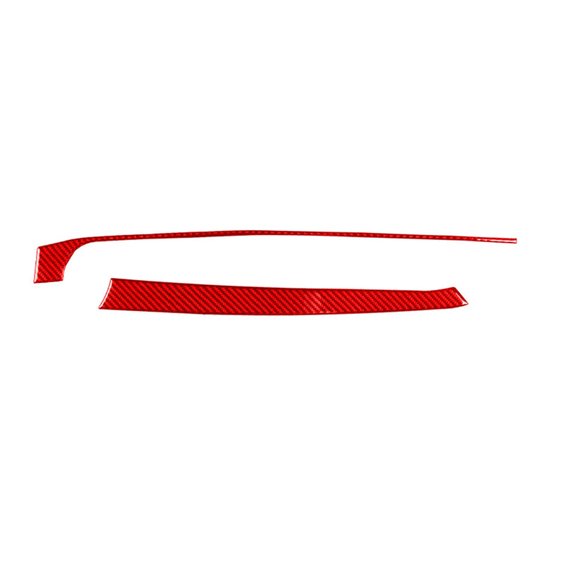WXZOS Genuine Carbon Fiber Passenger Dashboard Trim for Chevrolet Corvette C8 2020-24