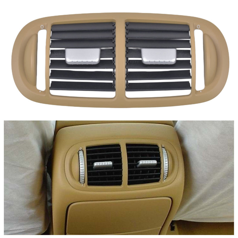 Rear Center Console Air Vent Grille Trim Panel for Porsche Cayenne 9PA 2003-2010