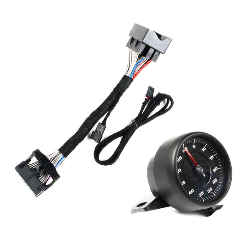 WXZOS Dashboard Sport Chrono Stopwatch Clock w/Panel for Porsche Cayenne 9Y0 2018-2023