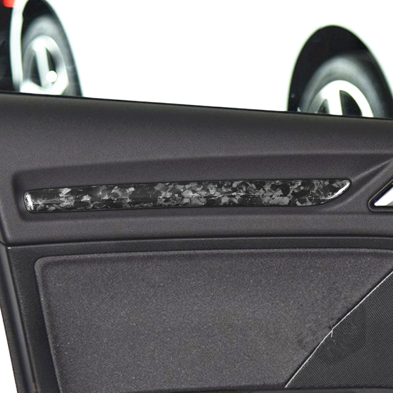 WXZOS Genuine Carbon Fiber Dashboard Panel & Door Trim for Audi A3 8V S3 2014-2020