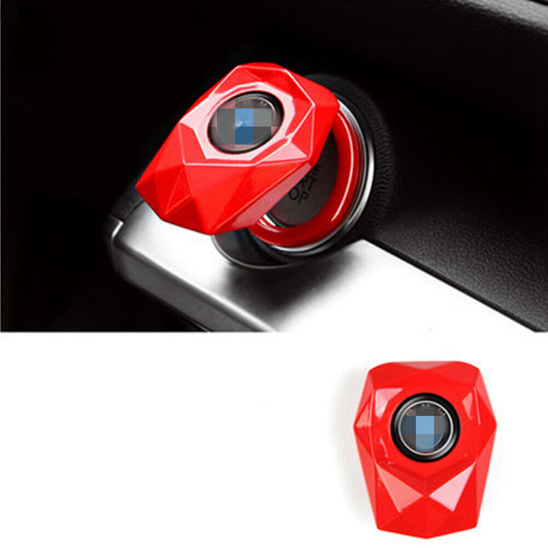 Red Engine Start Stop Button Switch Decor Trim Cover for BMW 3' 5' 6' 7 ' X5 X6