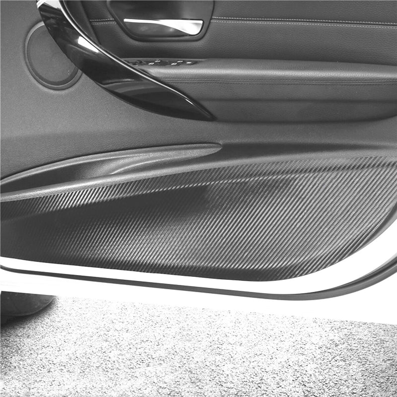 WXZOS PVC Interior Door Panels Cover Anti-collision Film for BMW 2013-2018 F30 3series