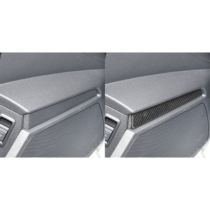WXZOS Genuine Carbon Fiber Door Panel Lower Trim for Audi A3 S3 RS3 2021-2023