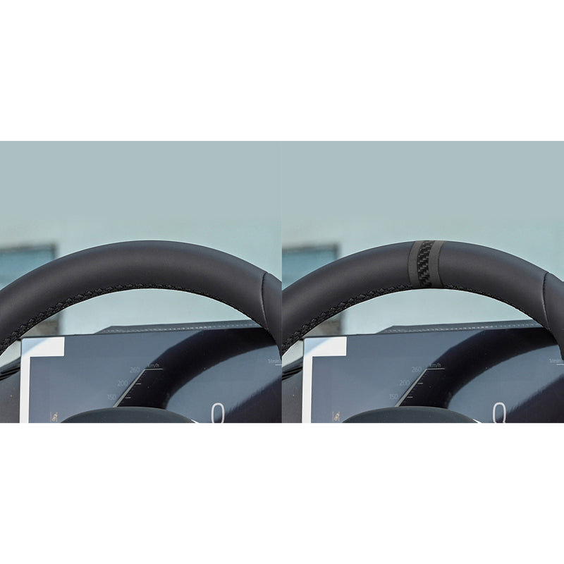 WXZOS Carbon Fiber Steering Wheel Centering Mark for BMW E36 E46 E90 E91 E92 E93