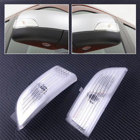 Rear L&R Mirror Turn Signal Indicator Light Cover For Ford Everest Ranger