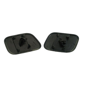 2 PCS Front Bumper Headlamp Washer Nozzle Cap Cover for Nissan Qashqai 2010-2013