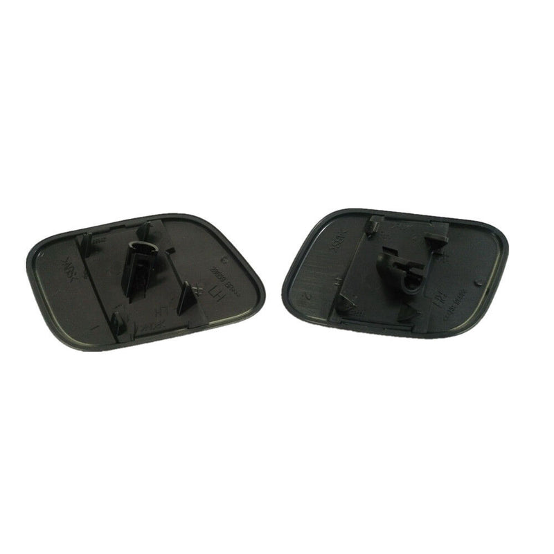 2 PCS Front Bumper Headlamp Washer Nozzle Cap Cover for Nissan Qashqai 2010-2013