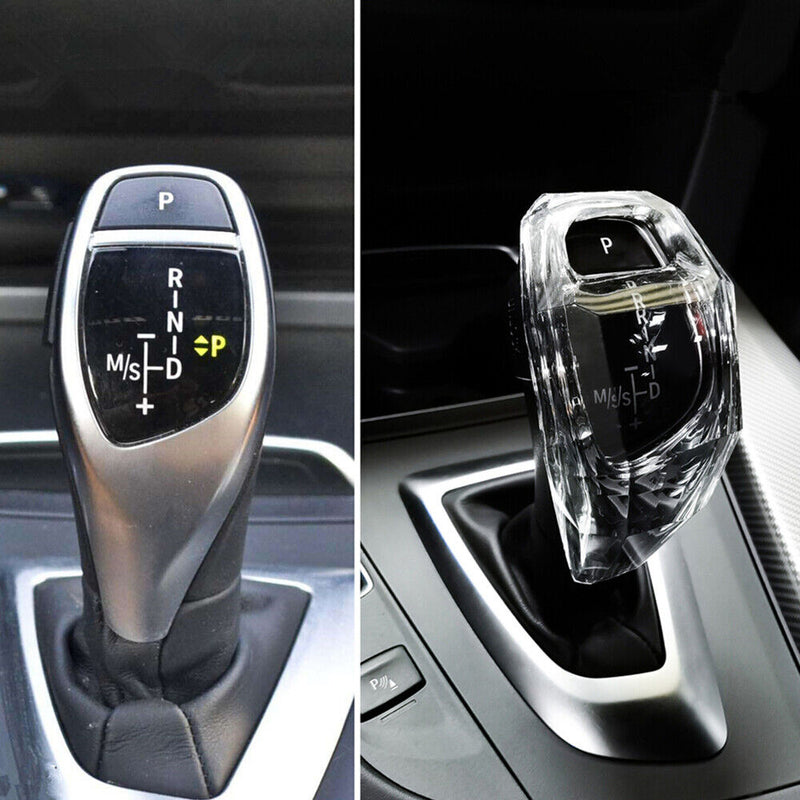 Rock Crystal Gear Shift Knob Cover Decor For BMW 5' 7' X6 X5 F01 F10 F30 F35 F18