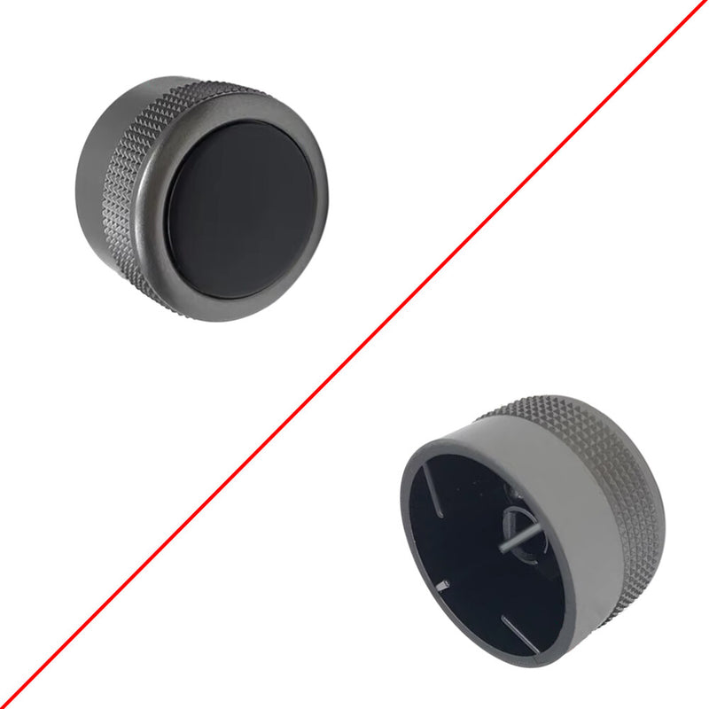 WXZOS Rear Row Volume Control Knob Cover for Toyota Land Cruiser LC200 2010-2018