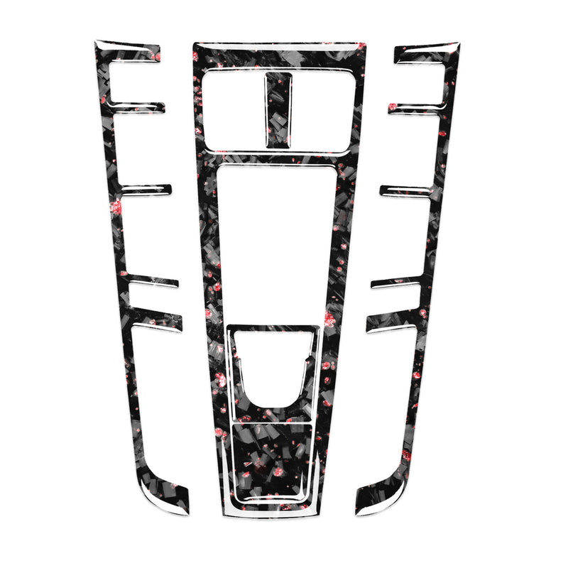 WXZOS Genuine Carbon Fiber Center Console Panel Trim for Porsche Macan (95B) 2014-2021