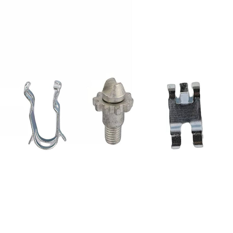 WXZOS Parking Brake Shoes w/Accessory Fastener Kits for Maserati Ghibli M157 2013-2016