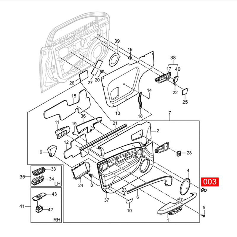 WXZOS Rear Tailgate Boot Lock Release Switch Button for Chevrolet Epica 2007-2012