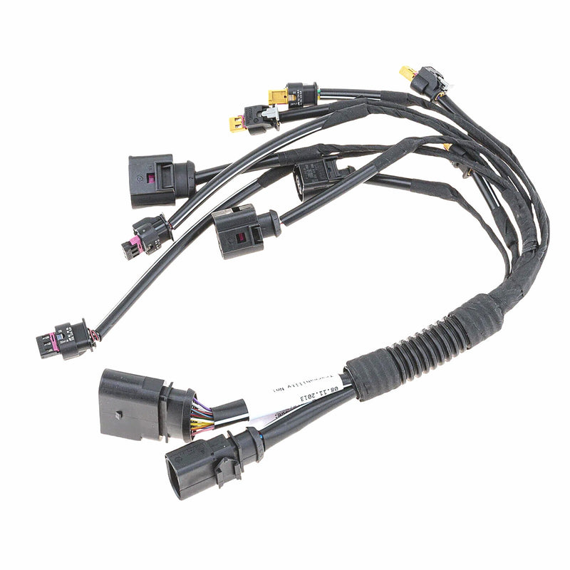 WXZOS Fuel Injector Wiring Harness Complete Set for Audi A6 C7 1.8T 2.0T 2012-2018