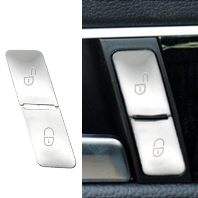Cache bouton interrupteur serrure porte avant gauche 1 pièce pour Mercedes W1...