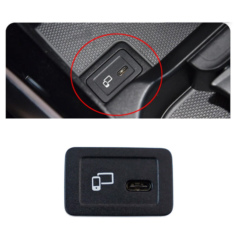 Center Console TYPE-C HUB Charging Port Unit for Mercedes GLC C253 X253 2020-22