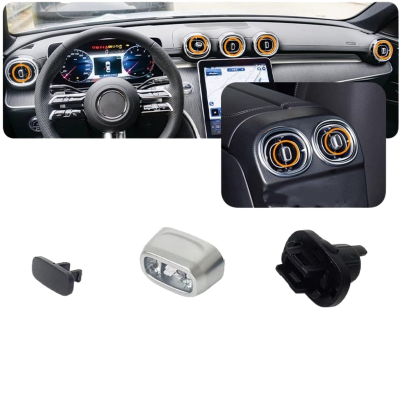 WXZOS Dashboard Air Vent Grille Adjust Knob for Mercedes-Benz X254 GLC-Class 2023-2025