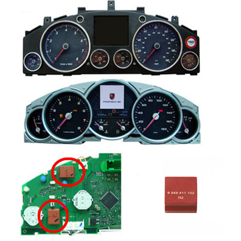 (VOGT) Dashboard Speedometer Transformer Repair for Porsche Cayenne 2003-2010