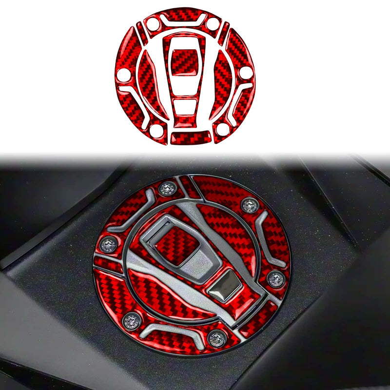 WXZOS Carbon Fiber Fuel Tank Cap Trim for BMW C400GT 2021-2023