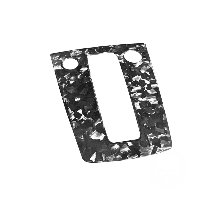 WXZOS Genuine Carbon Fiber Center Console Shift Lever Trim for Audi A3 S3 2021-2023