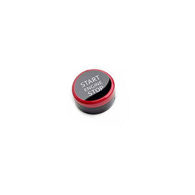 Red Start Stop Switch Push Button Cover for Audi 2019-2022 A6 allroad RS6 Avant