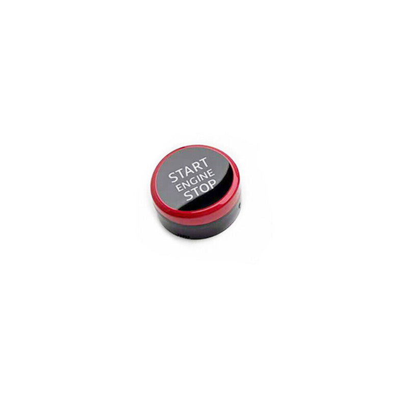 Red Start Stop Switch Push Button Cover for Audi 2019-2022 A6 allroad RS6 Avant