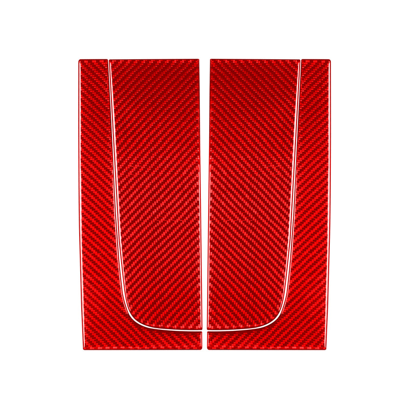 WXZOS Genuine Carbon Fiber Center Console Armrest Trim for Benz W206 C-class 2022-2024