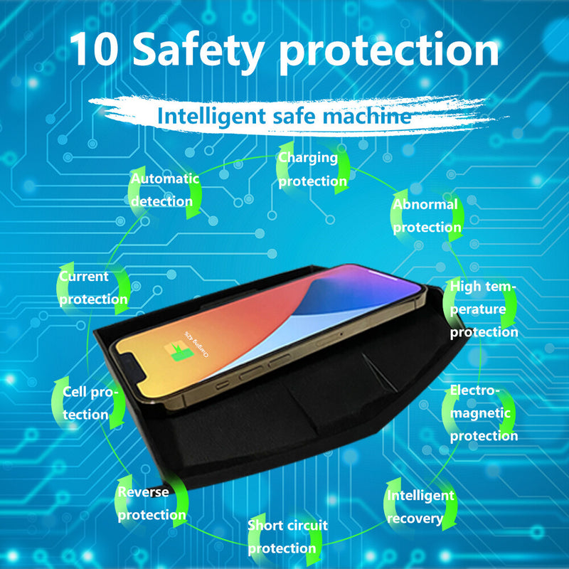 WXZOS Center Console Phone Wireless Fast Charging Pad for Cadillac ATS-L 2014-2017
