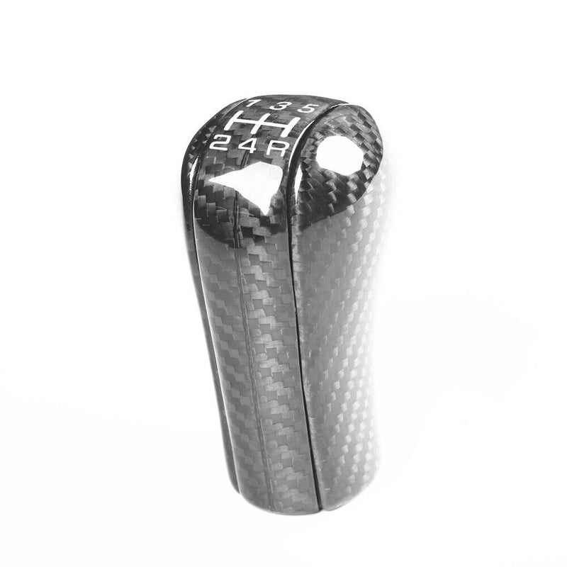 Genuine Carbon Fiber Gear Shift Knob Handle Cover Fit for Nissan GT-R 1989-2002