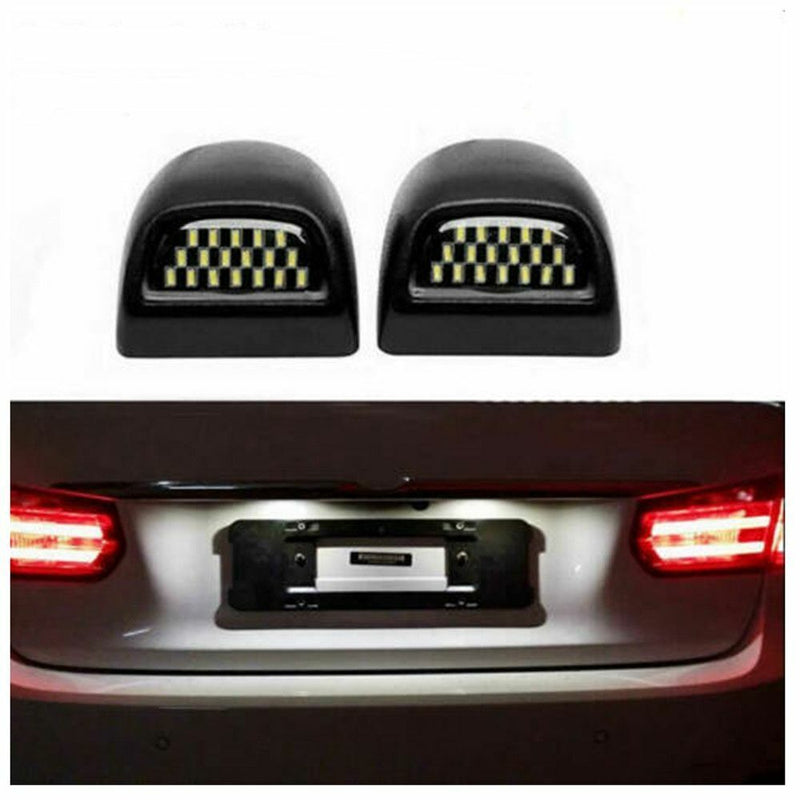 2Pcs 18 LED License Plate Light Lamp For Chevrolet Silverado Sierra Cadillac GMC