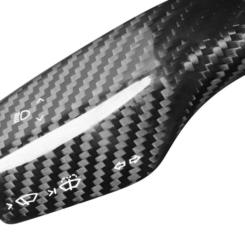 Genuine Carbon Fiber Wiper Gear Shift Lever Cover Trim for Tesla Model 3 2017-22