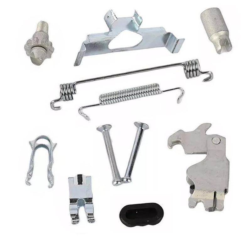 WXZOS Parking Brake Shoes w/Accessory Fastener Kits for Maserati Ghibli M157 2013-2016