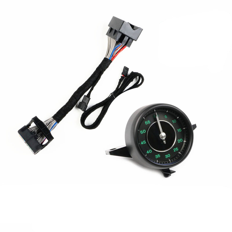 WXZOS Dashboard Sport Chrono Stopwatch Clock w/Panel for Porsche Cayenne 9Y0 2018-2023