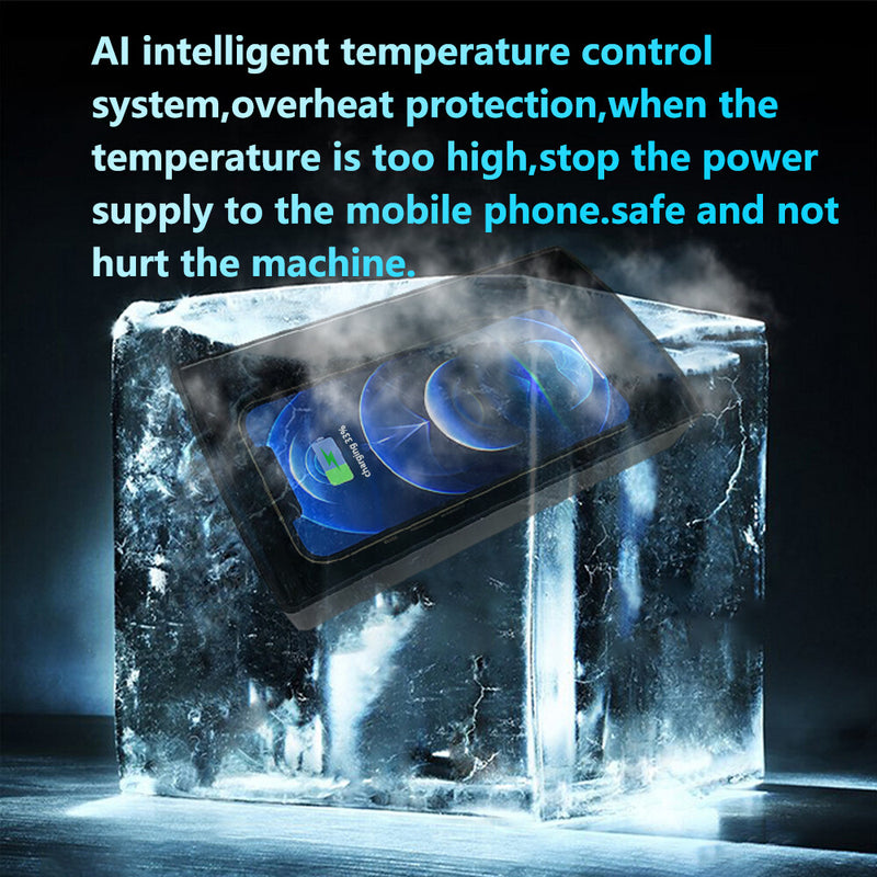 WXZOS Center Console Phone Wireless Fast Charging Pad for Audi A3 S3 2014-2020